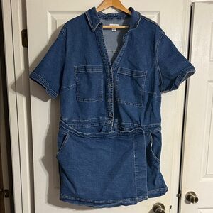 Blue Denim romper